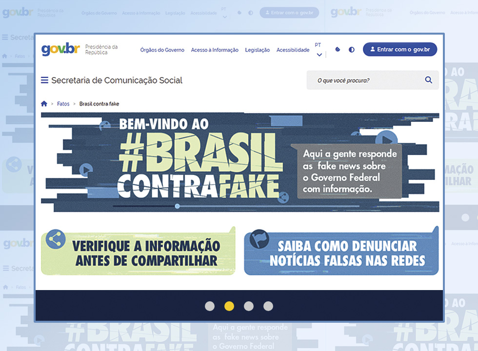 Brasil contra fake; Velho Amigo; e Explicando... Dinheiro