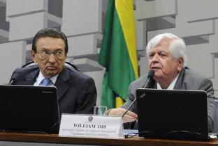 Willian Dib, diretor-presidente da Anvisa. Foto: Edilson Rodrigues/Agência Senado